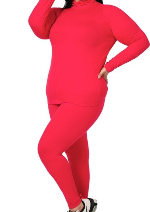 Fly Girl Set (Ruby Red)